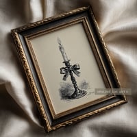 Image 2 of Lamina victoriana · Vela con lazo