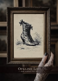 Image 1 of Lamina victoriana · Botines antiguos