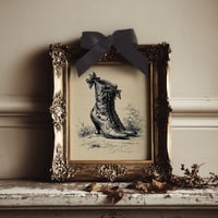 Image 4 of Lamina victoriana · Botines antiguos