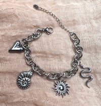 Silver Charm Bracelet 