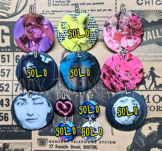 Scrap Pins | Handmade
