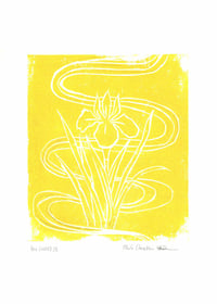 Image 1 of Iris Linoprint