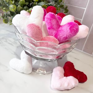 Image of Plush ‘Love token’ stuffed hearts