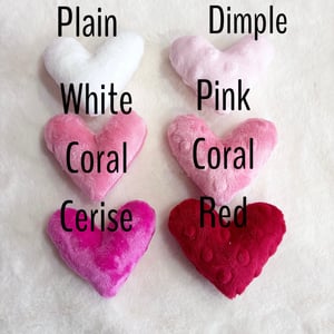 Image of Plush ‘Love token’ stuffed hearts