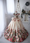 ORDER - For María -  Rose dress 