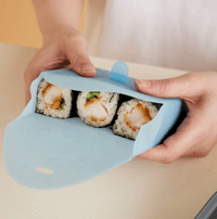 Image 7 of B. Box Silicone Lunch Pocket for sandwich, sushi and more 3 colours