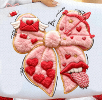 Yarn Crochet Be Mine Valentines Day Love 