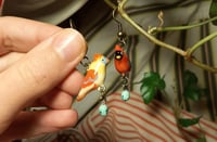 Image 5 of Cardinal family earrings