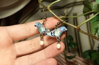 Image 4 of Pigeon family earrings