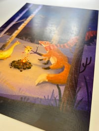 Image 2 of Print „Lisek i Gąska”