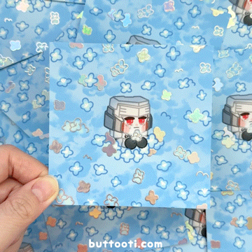 ✧ Spark Flowers (Megatron) Foil Print ✧