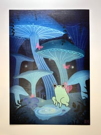 Image 1 of Print „ Żaba w grzybach”