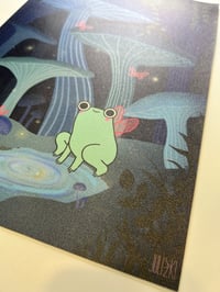 Image 4 of Print „ Żaba w grzybach”