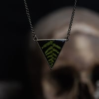 Triangle Fern Necklace