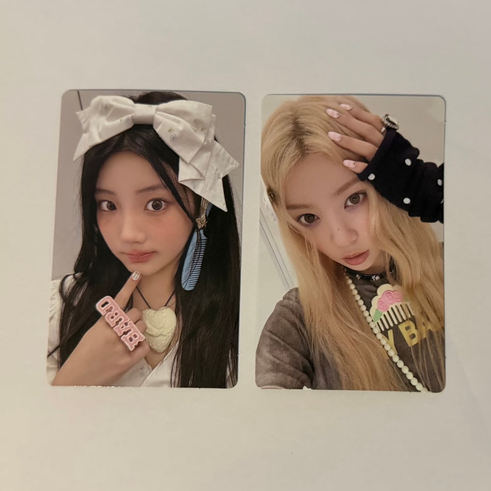 Image of ILLIT ‘NOT CUTE ANYMORE’ Weverse Shop POB Photocard’s