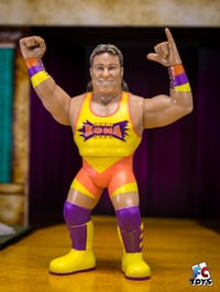Image 3 of *IN STOCK:* KONA BRIAN ADAMS WRESTLE-SOMETHING WRESTLERS SERIES 4 (YELLOW)
