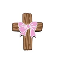 Image 1 of Cross Bow 3D Straw Topper 