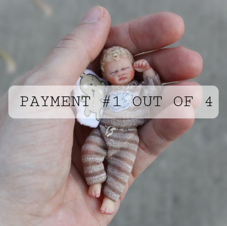 Image of Payment 1 of 4 for Noah OOAK doll