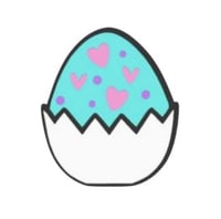 Image 2 of Easter Egg 3D Straw Topper 