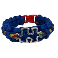 Paracorded Autism Awareness Bracelet
