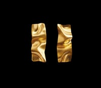 Image 2 of Angelo Gold Irregular Earrings