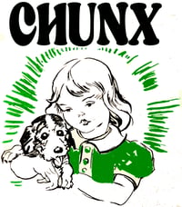 GIRL+DOG (GREEN)