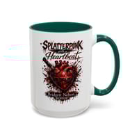 Image 6 of Splatterpunk with a Heartbeat Mug 15 oz