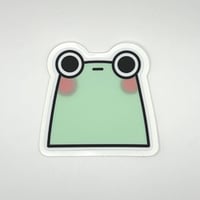 Frog Face Sticker