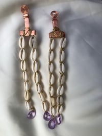 Image 3 of Divine align - Cowrie shell earrings 