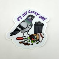 Lucky Pigeon Sticker 