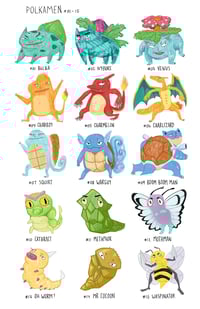 Image 1 of POKEMON STICKERS 1-60