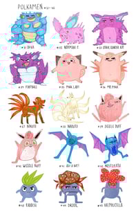 Image 3 of POKEMON STICKERS 1-60