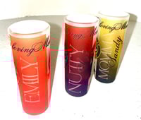 Image 2 of Custom tall 3oz shot glasses (Set of 3) 
