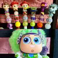 Image 1 of Disney Doorables Toy Story Keychain or Beaded pens ✨