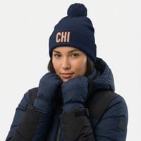 Image 2 of CHI Pom-Pom Beanie
