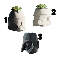3D Printed Star Wars Pencil/Plant Holders