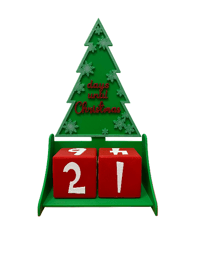 3D Printed Christmas Countdown Calendrer 