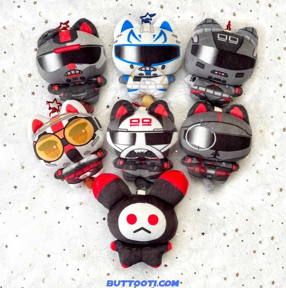 ☆ Star Wars Bag Plush Keychains ☆