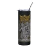 Metal Tumbler — Dark Occult Band Art 20oz Stainless Steel Travel Cup