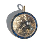 43mm:  Brazilian Quartz/Moldavite/Lapis Lazuli/Metatron's Cube/Gd - 15