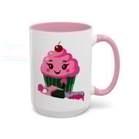 Image 2 of 'Too Sweet' Cupcake Mug 15oz