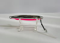 Image 8 of Chrome and Neon Pink Slow Pitch Jig