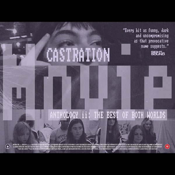 Image of Castration Movie Anthology II UK & Ireland Quad poster