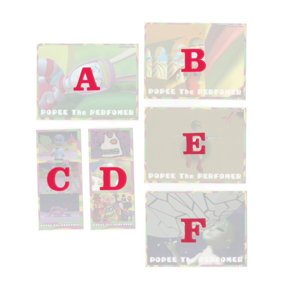 popee the performer stickers
