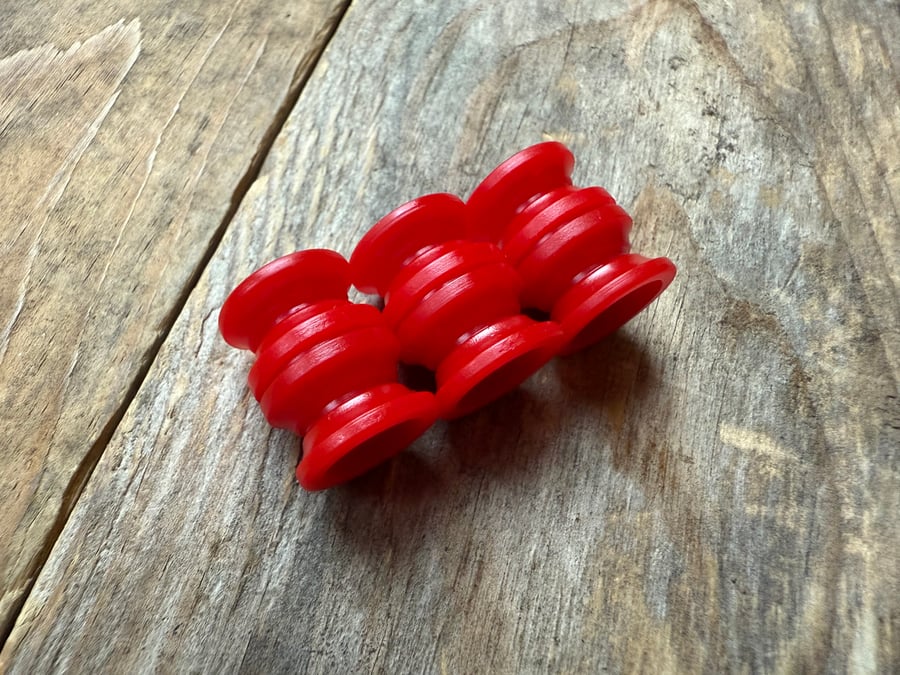 Image of *1 Per Person* Large Twizzler Red Alumillite