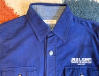 Image 2 of Hollywood Ranch Market cotton flannel shirt, size 3 (fits S/M)