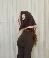 Image 2 of glow scarf ~ licorice