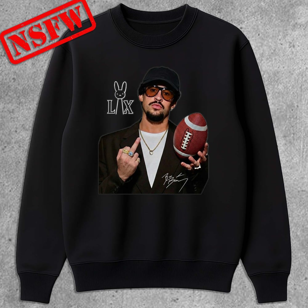 Image of NSFW BENITO SWEATER (MIDDLE FINGER UP)