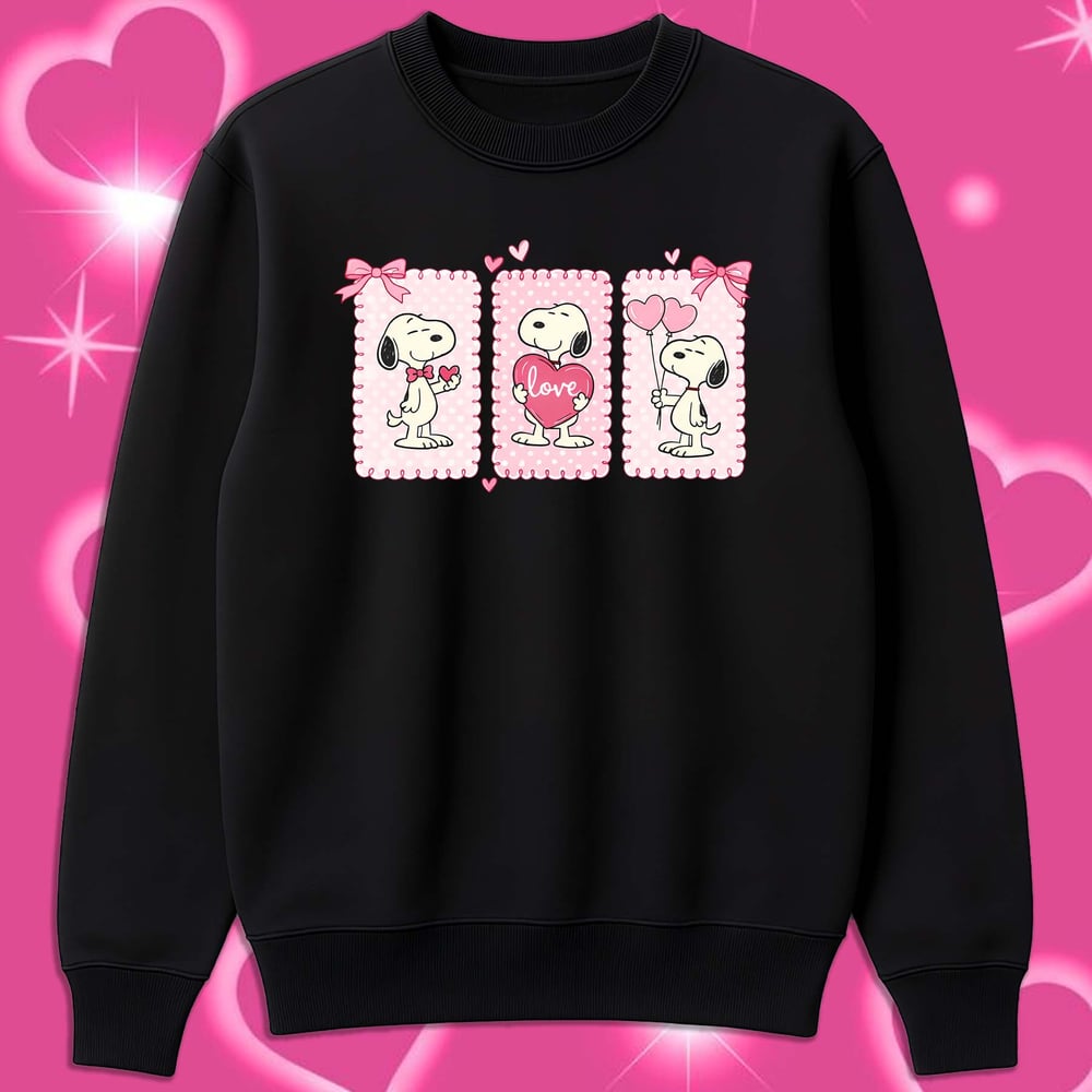 Image of SNOOP LOVE T-SHIRT / SWEATER