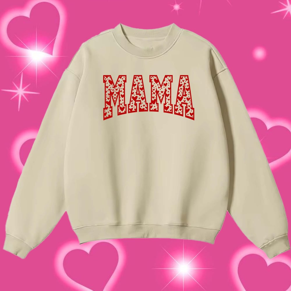Image of MAMA HEARTS T-SHIRT / SWEATER
